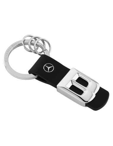 Porte-clés Mercedes-Benz, modèle série B (noir/argent)