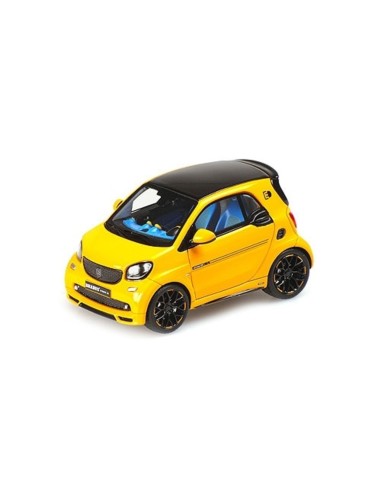 SMART - FORTWO BRABUS ULTIMATE E CONCEPT IAA 2017 JAUNE NOIR 1:43 Minichamps