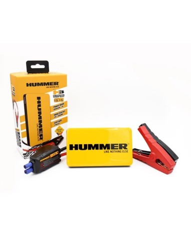 Arrancador/cargador Hummer H3 Mini de 6.000 mAh + luz LED