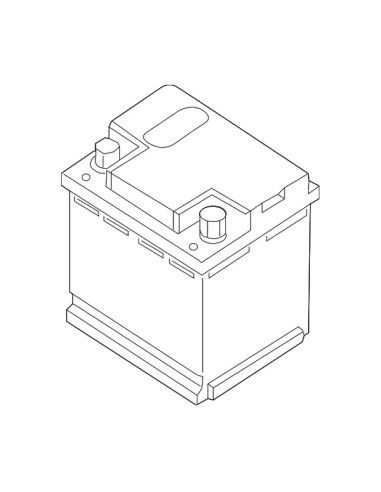 Batería de arranque Accu 12V 40AH para vehículos de gasolina 453 A4539820008