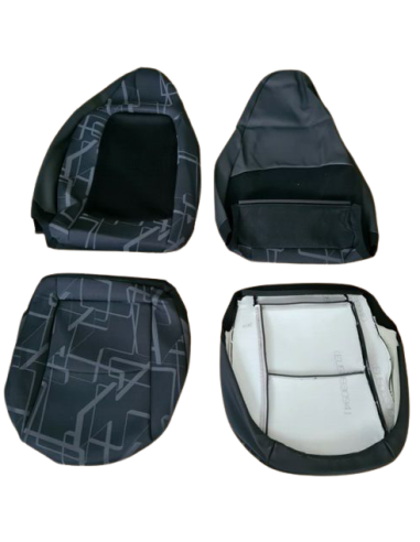 Conjunto de capas de almofadas de assento Smart Fortwo 451 Passion OEM