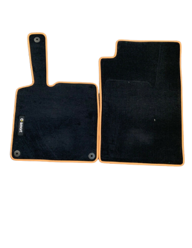 Tapis de sol en velours de luxe SMART FORTWO 451 BRABUS LIMITED ONE, lot de 2 OEM